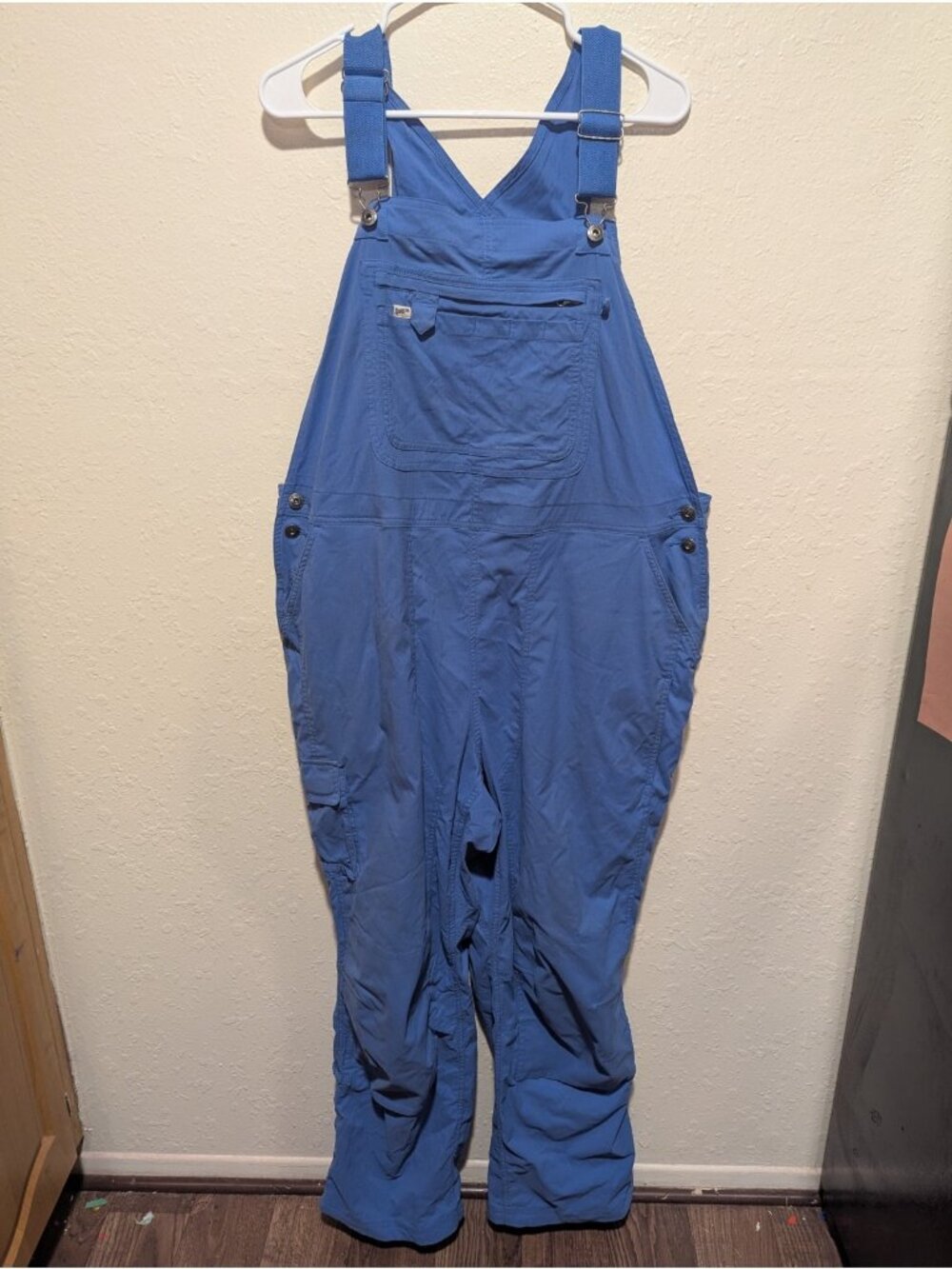 Duluth Trading Co Overalls Mens 2x X31 Blue Nylon Cargo Workwear Pockets Plus
